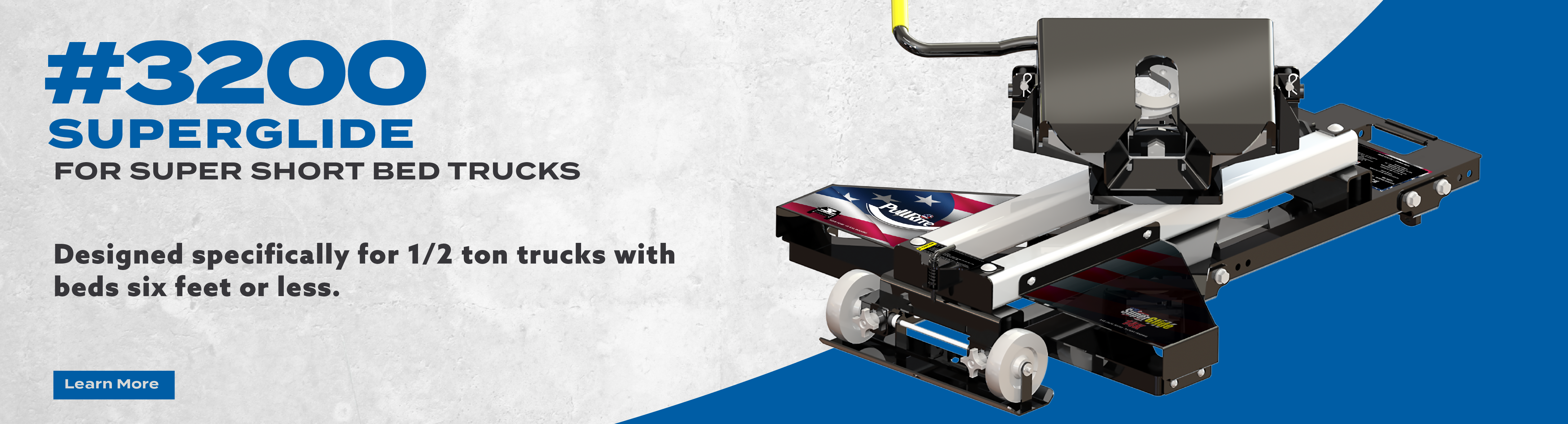 PullRite ISR Series #3200 SuperGlide fifth wheel hitch