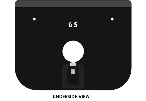 #3365 Multi-Fit Capture Plate underside view