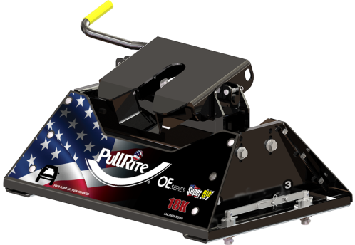 #1300 OE Puck Series 18K Super 5th, Fifth Wheel Hitch for 2010-2024 Long Bed Ford Trucks