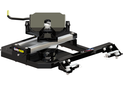 #2315 OE Puck Series 24K SuperGlide, Automatically Sliding Fifth Wheel Hitch for Short Bed 2013-2024 Ram Trucks