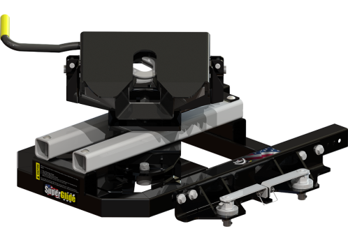 #2714 OE Puck Series 16K SuperGlide, Automatically Sliding Fifth Wheel Hitch for Short Bed 2010-2024 Ford Trucks