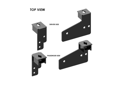 #3117 Traditional Series #3100 SuperRail Mounting Kit