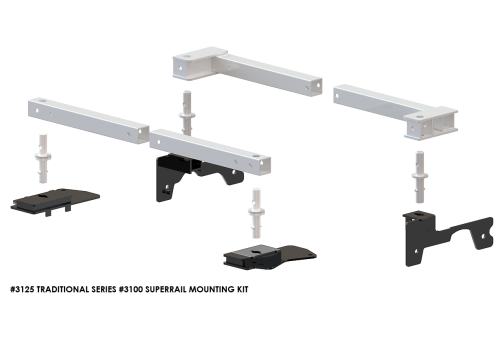 #3125 Traditional Series Custom SuperRail for #3100