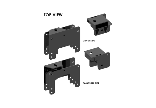 #3349 Traditional Series SuperRail 20K Mounting Kit